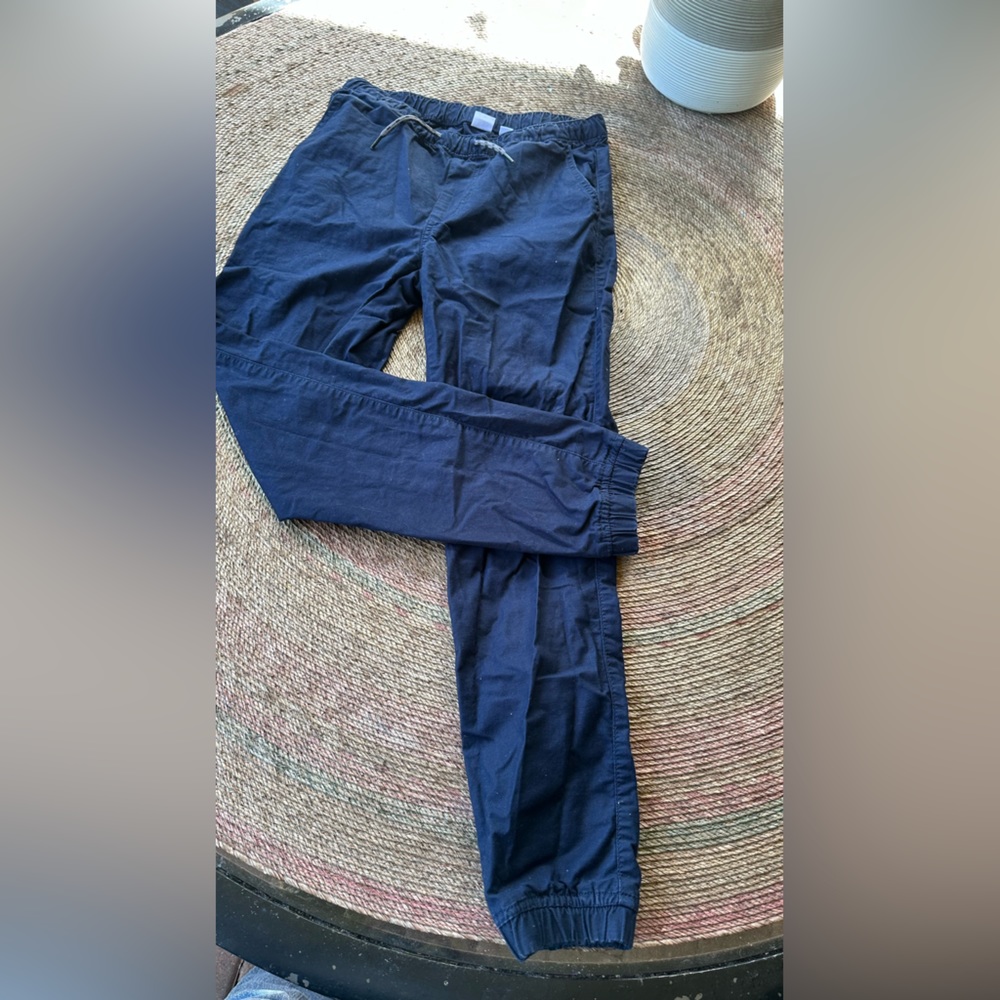 Joggers GAP Size big boy XXL blue, drawstring elastic waist joggers pants